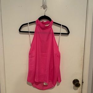 Pink halter
